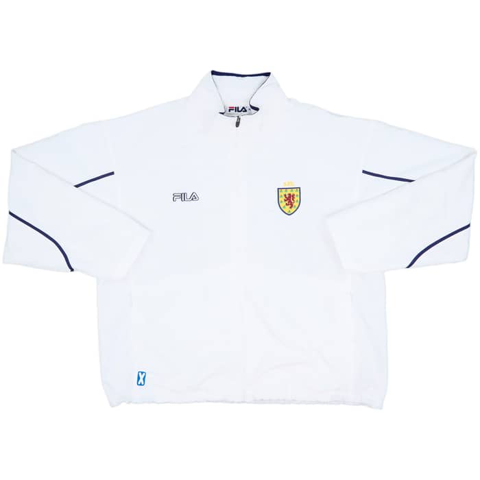 2000-02 Scotland Fila Track Jacket - 9/10 - (XL)
