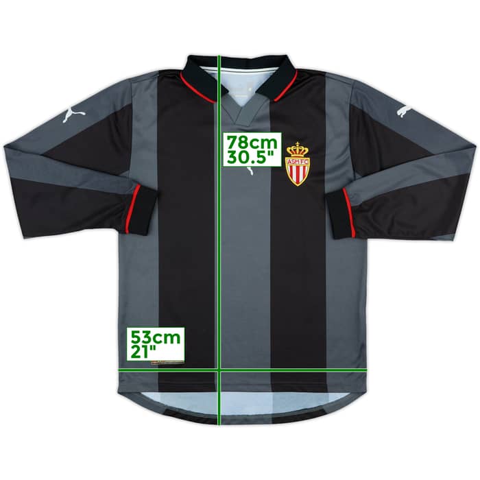 2002-03 Monaco Third L/S Shirt - 8/10 - (M)