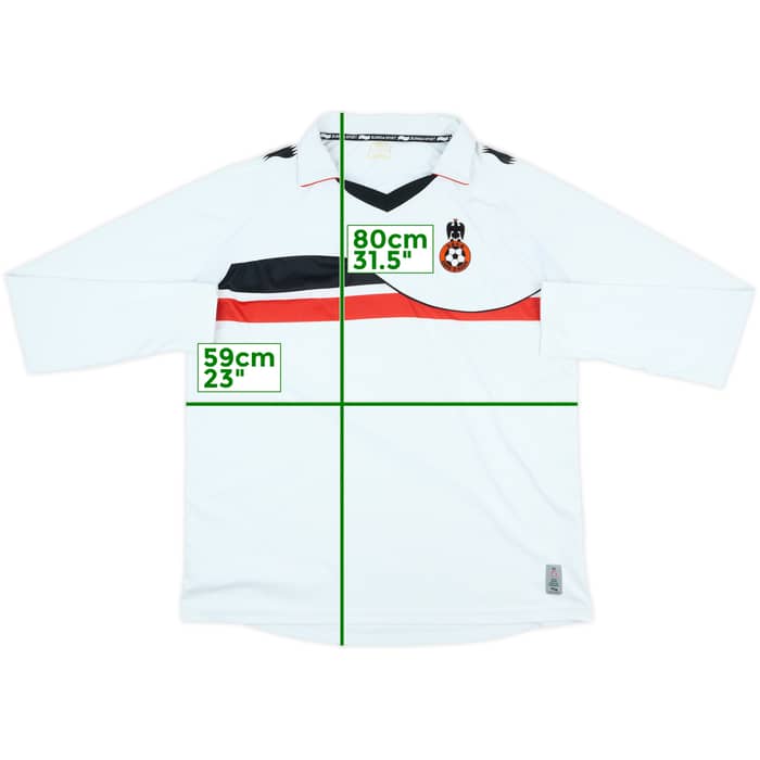 2011-12 Nice Away L/S Shirt - 6/10 - (L)