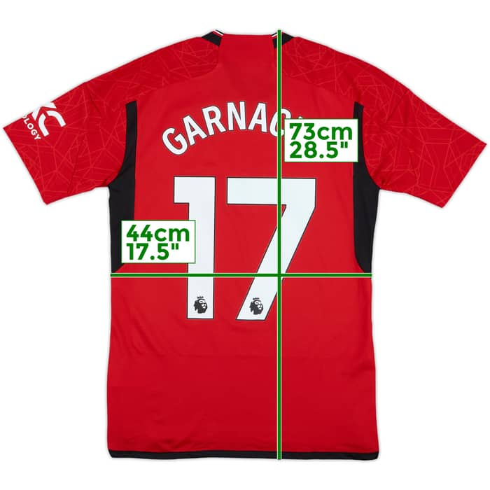 2023-24 Manchester United Home Shirt Garnacho #17 (S)