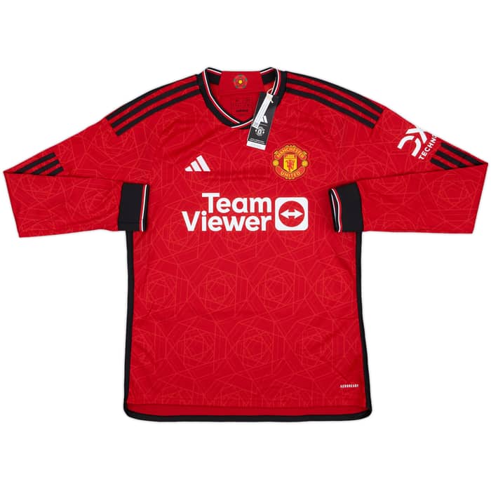 2023-24 Manchester United Home L/S Shirt Rashford #10 (M)