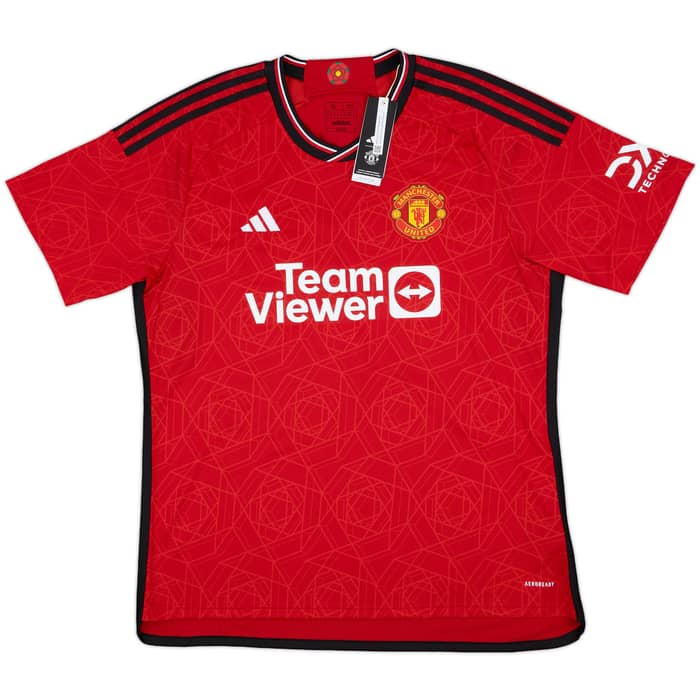 2023-24 Manchester United Home Shirt Toone #7 (XL)