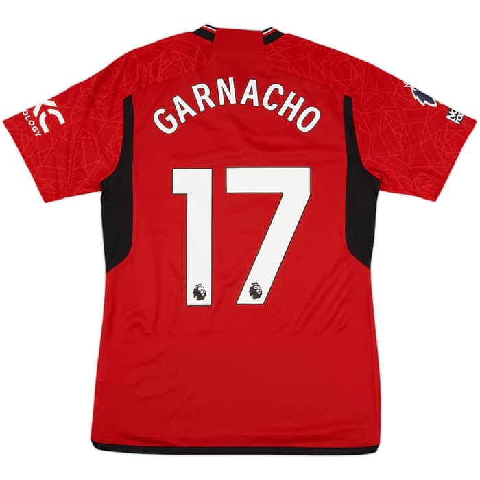 2023-24 Manchester United Home Shirt Garnacho #17 (M)