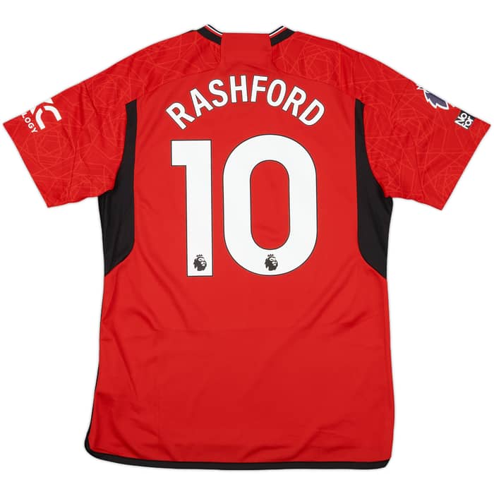2023-24 Manchester United Home Shirt Rashford #10 (L)