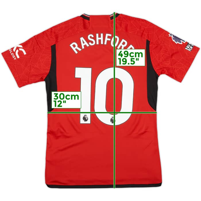2023-24 Manchester United Home Shirt Rashford #10 (M)