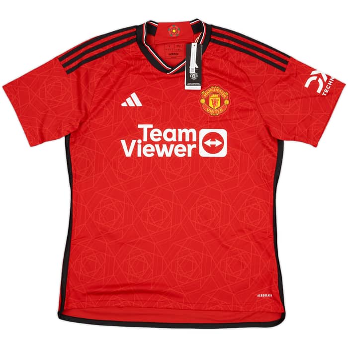 2023-24 Manchester United Home Shirt Garnacho #17 (L)