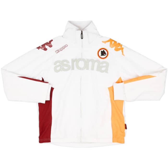 2008-09 Roma Kappa Track Jacket - 8/10 - (XL.Boys)