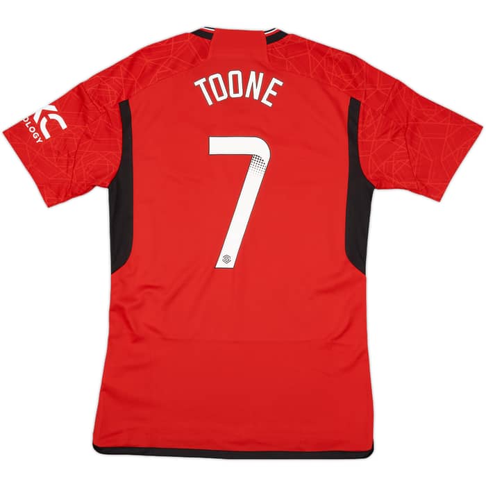 2023-24 Manchester United Home Shirt Toone #7 (S)