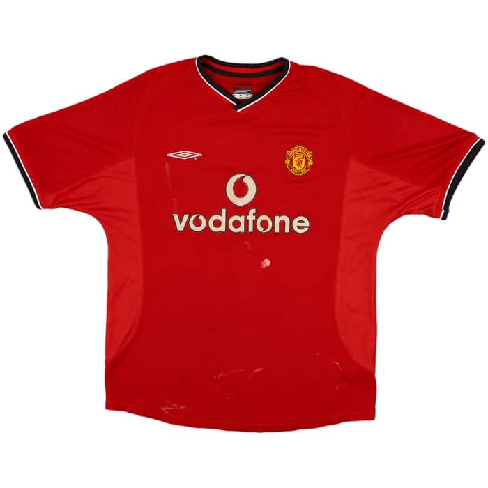 2000-02 Manchester United Home Shirt - 5/10 - (L)