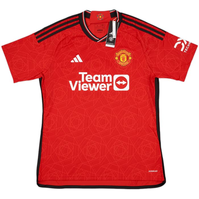 2023-24 Manchester United Home Shirt Garnacho #17 (L)