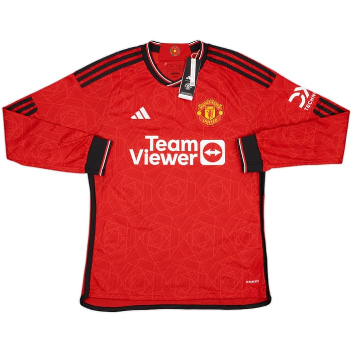 2023-24 Manchester United Home L/S Shirt Eriksen #14 (M)