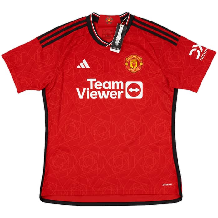 2023-24 Manchester United Home Shirt Garnacho #17 (L)