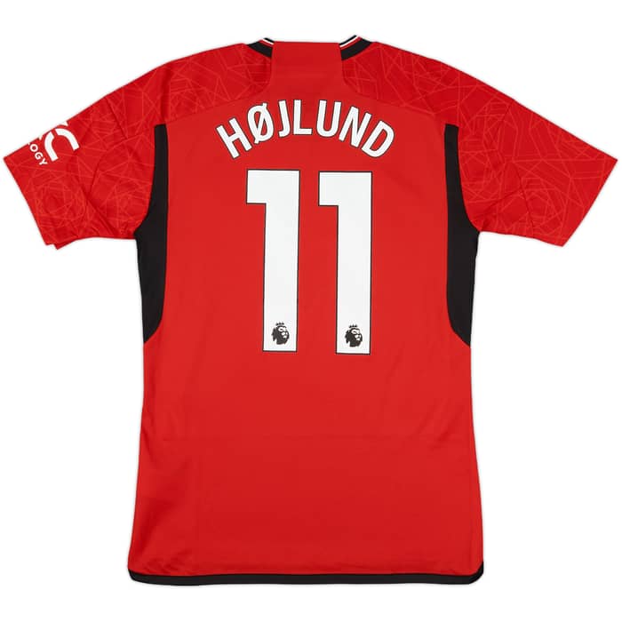 2023-24 Manchester United Home Shirt Højlund #11 (S)