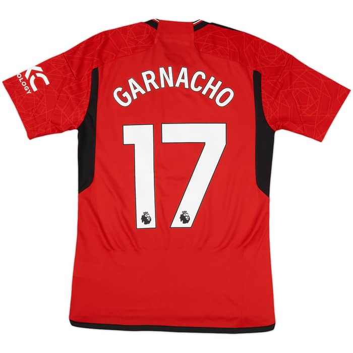 2023-24 Manchester United Home Shirt Garnacho #17 (S)