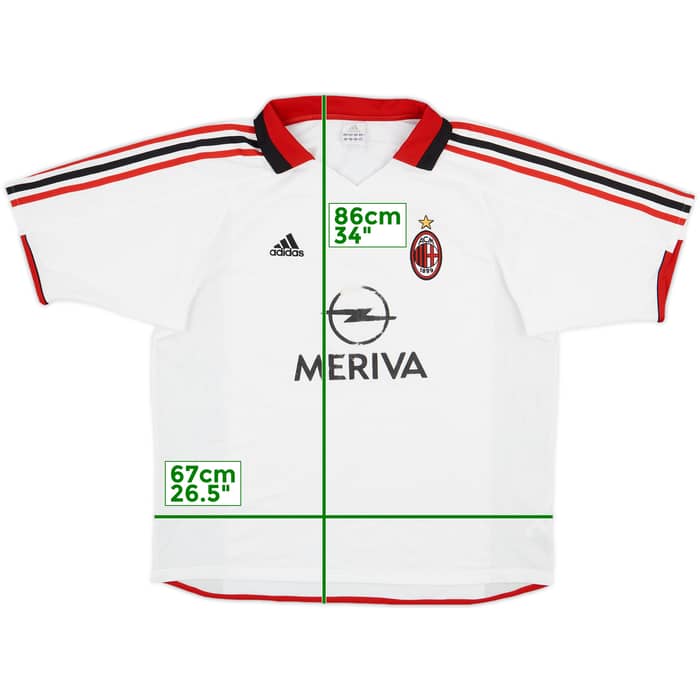2003-04 AC Milan Away Shirt - 5/10 - (XL)