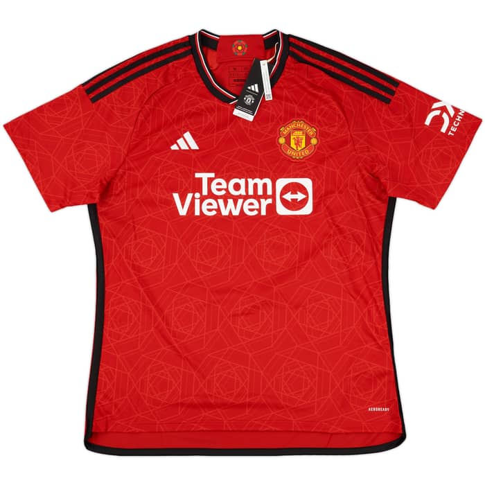 2023-24 Manchester United Home Shirt Garnacho #17 (XL)