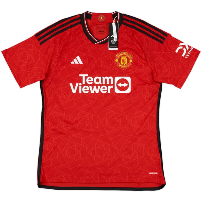 2023-24 Manchester United Home Shirt Garnacho #17 (L)