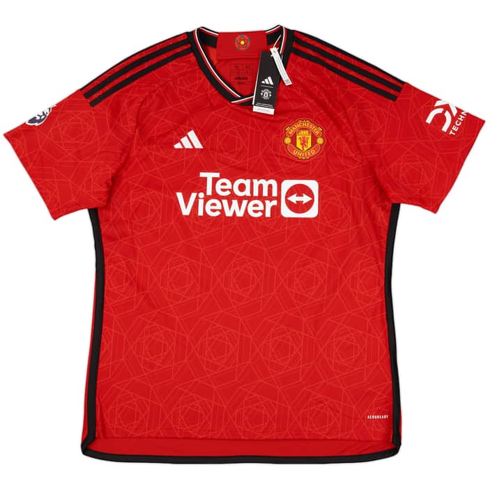 2023-24 Manchester United Home Shirt Garnacho #17 (XL)