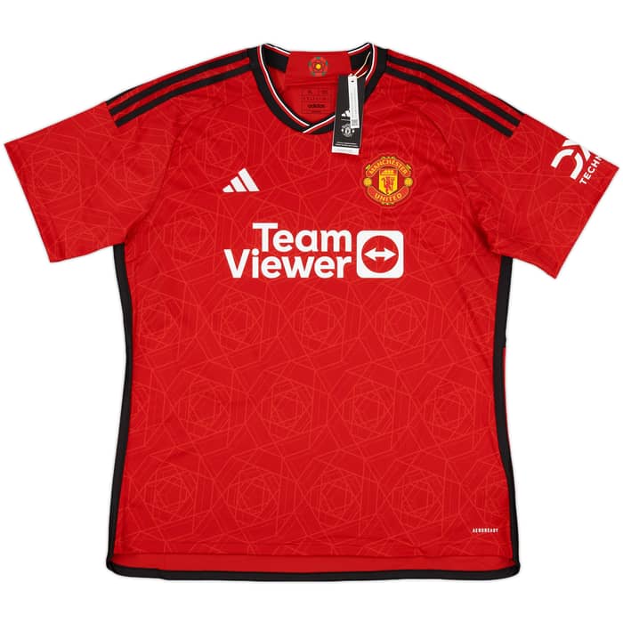 2023-24 Manchester United Home Shirt Garnacho #17 (XL)