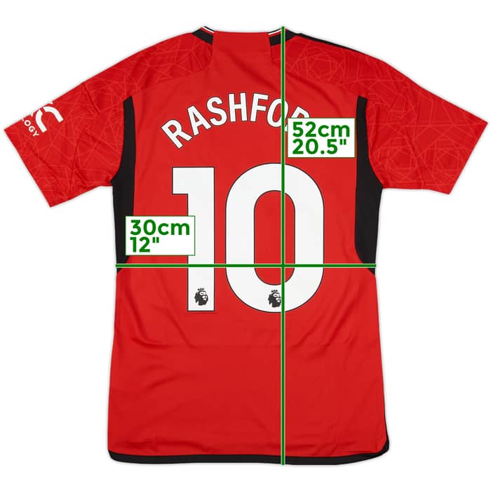 2023-24 Manchester United Home Shirt Rashford #10 (S)