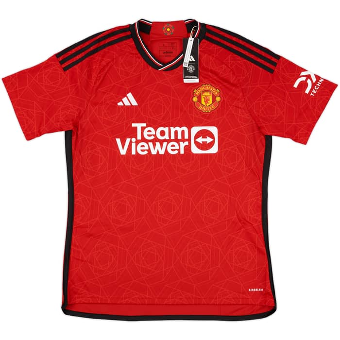 2023-24 Manchester United Home Shirt Garnacho #17 (L)