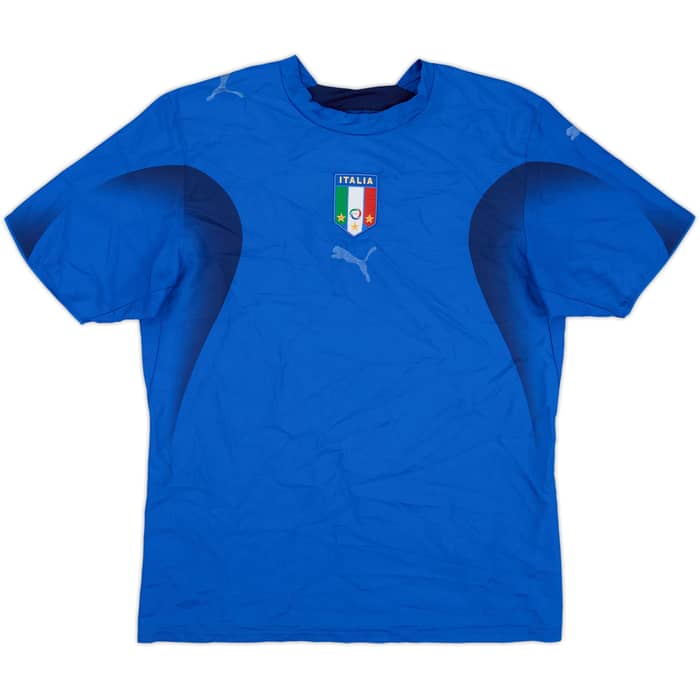 2006 Italy Home Shirt - 4/10 - (L)