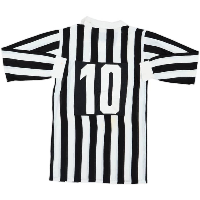 1988-89 Juventus 'Toyota Cup' Home L/S Shirt #10 - 8/10 - (M)