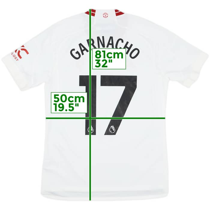 2023-24 Manchester United Third Shirt Garnacho #17 (M)