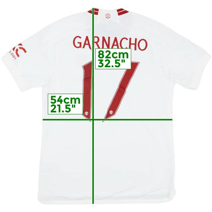2023-24 Manchester United Third Shirt Garnacho #17 (L)