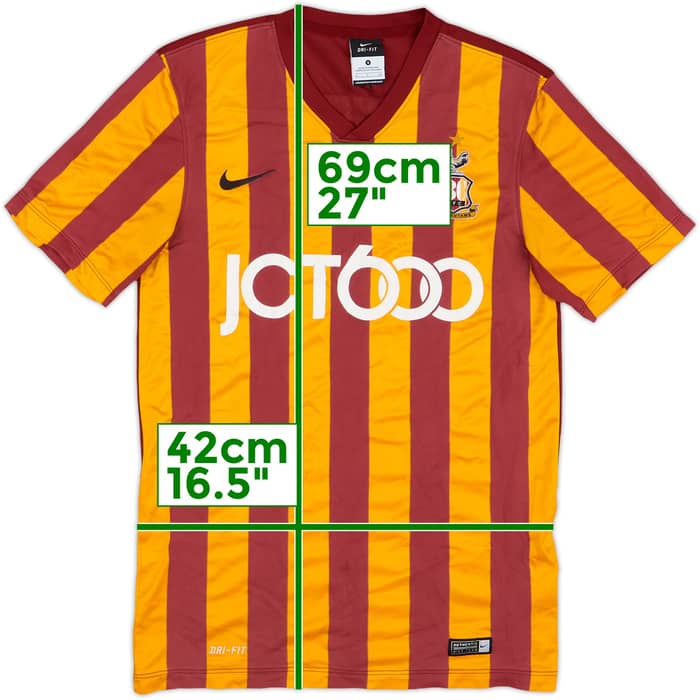 2014-15 Bradford City Home Shirt - 5/10 - (S)