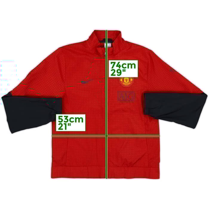 2009-10 Manchester United adidas Track Jacket - 10/10 - (M)