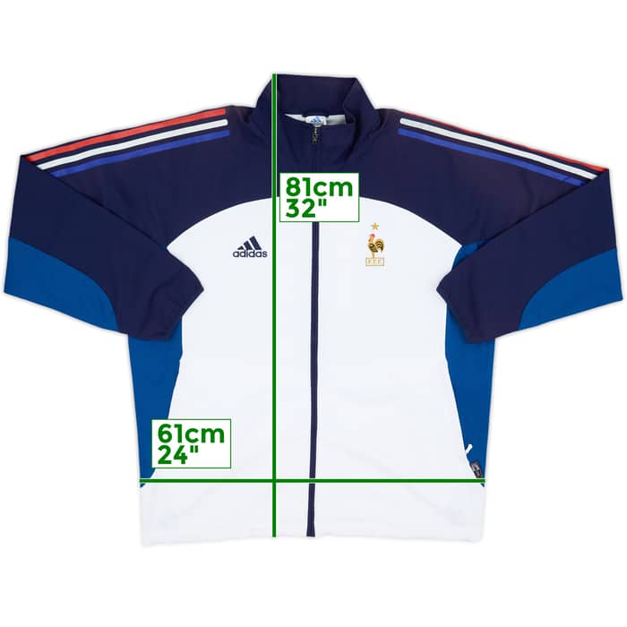 2002-04 France adidas Track Jacket - 7/10 - (M/L)