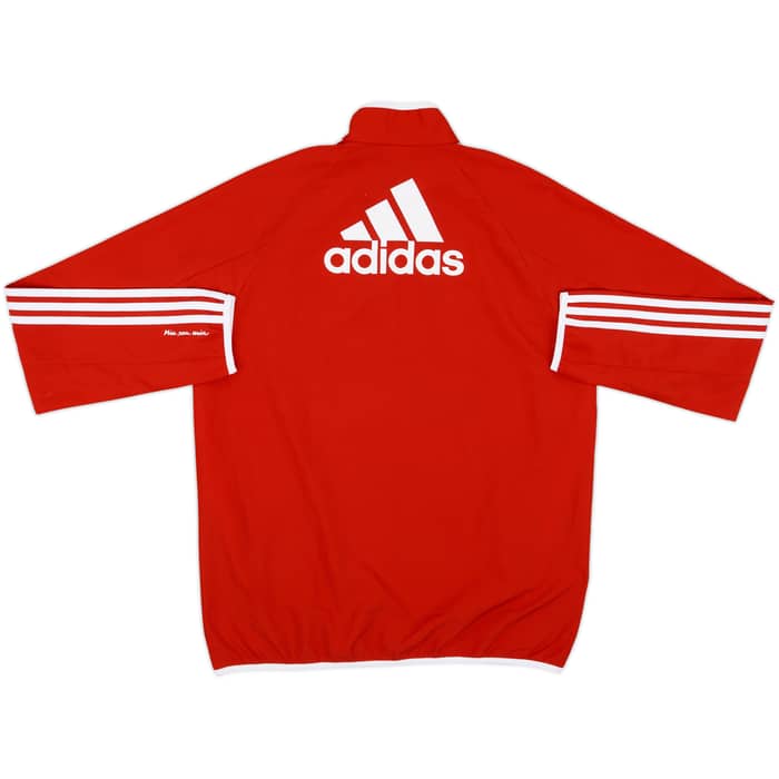 2013-14 Bayern Munich adidas 1/4 Zip Drill Top - 10/10 - (M/L)