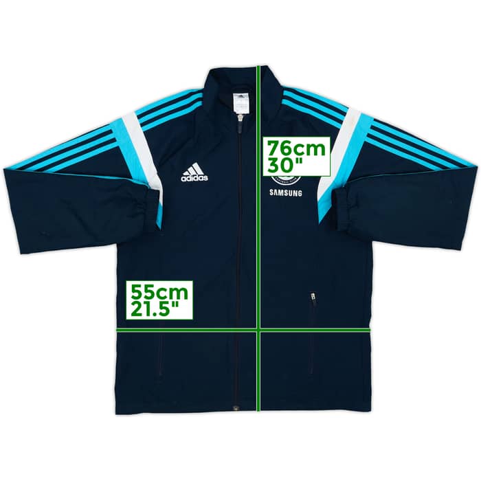 2014-15 Chelsea adidas Track Jacket - 6/10 - (M)
