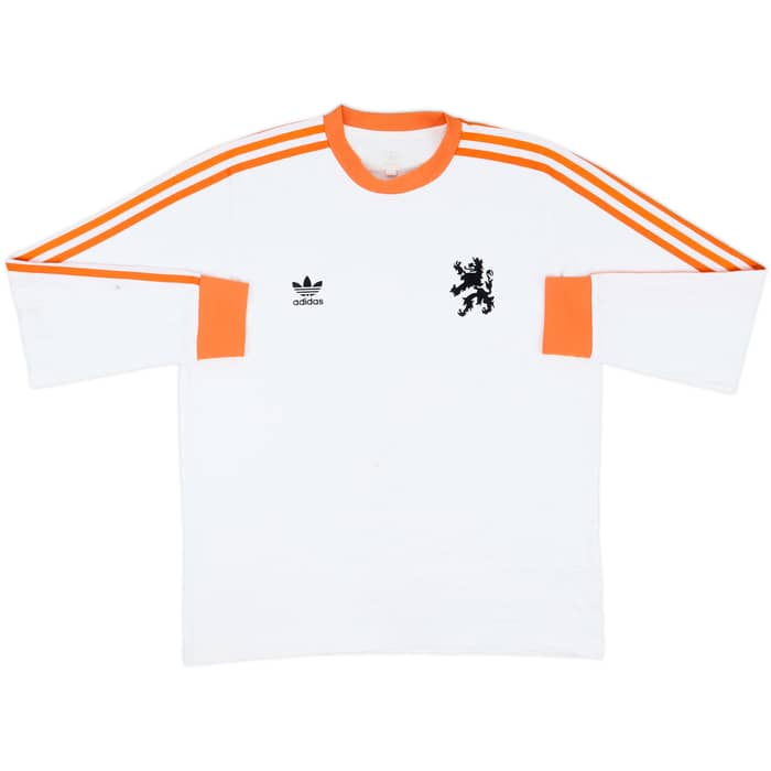 2004 Netherlands adidas Heritage Away L/S Shirt - 7/10 - (L)