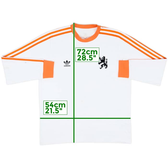 2004 Netherlands adidas Heritage Away L/S Shirt - 7/10 - (L)