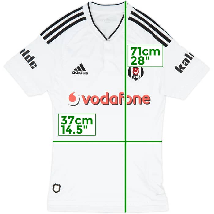 2015-16 Besiktas Home Shirt - 8/10 - (XS)
