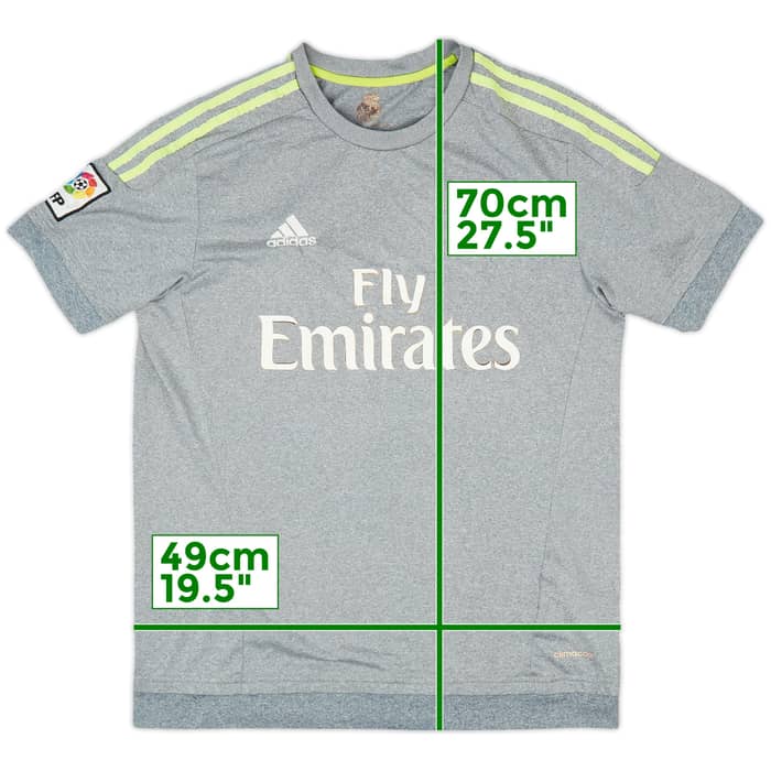 2015-16 Real Madrid Away Shirt - 3/10 - (M)
