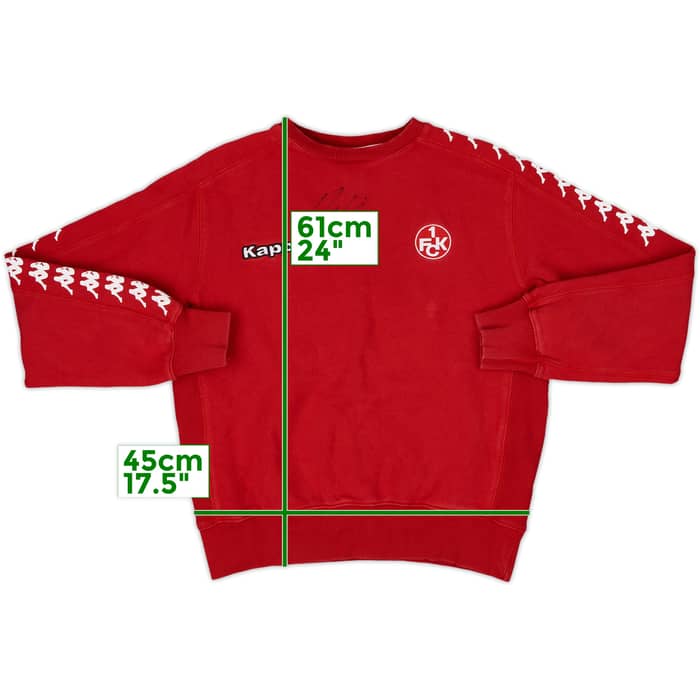 2005-06 Kaiserslautern Signed Kappa Sweat Top - 7/10 - (S)