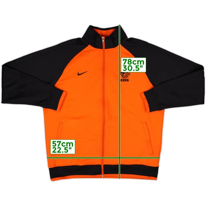2012-13 Netherlands Nike Track Jacket - 9/10 - (XL)