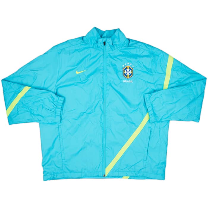 2012-13 Brazil Nike Track Jacket - 8/10 - (XXL)