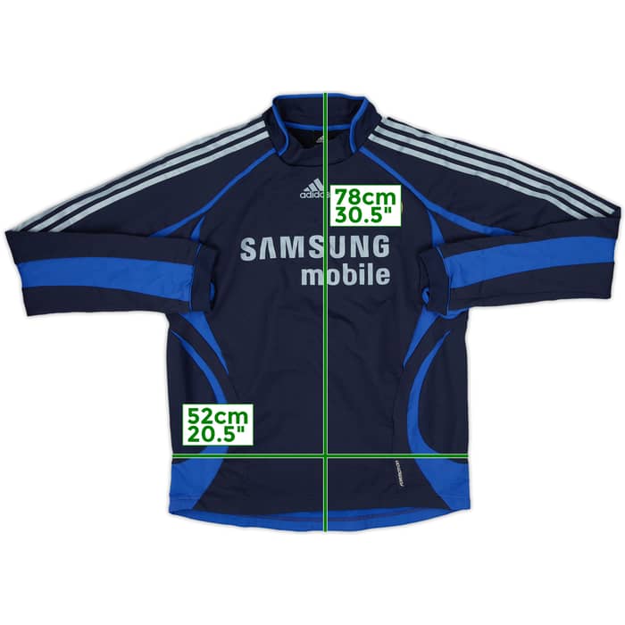 2006-07 Chelsea adidas Drill Top - 7/10 - (L/XL)