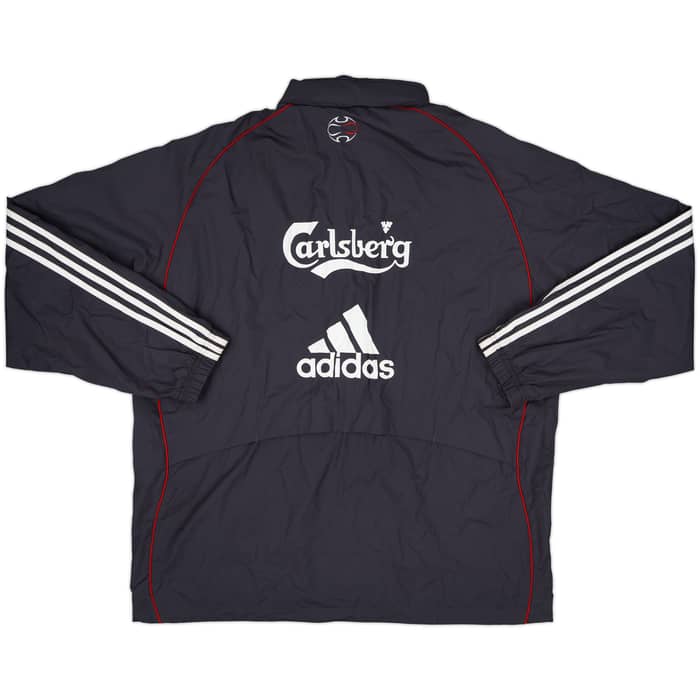 2006-07 Liverpool adidas Hooded Rain Jacket - 6/10 - (XL)