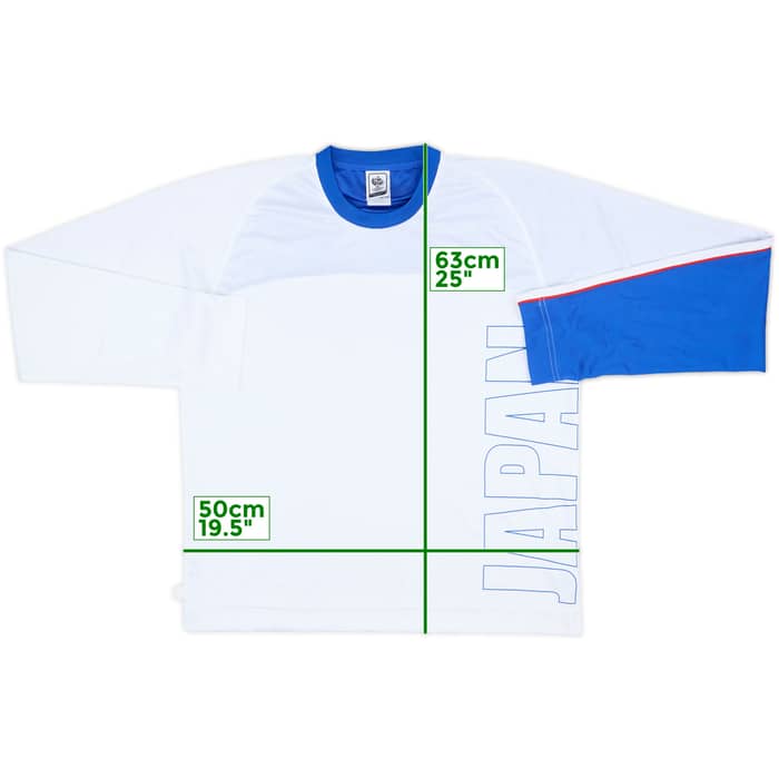 2006 Japan World Cup adidas Training L/S Shirt - 9/10 - (L)