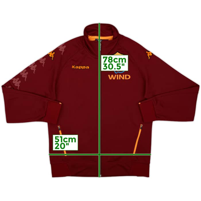 2008-09 Roma Kappa Track Jacket - 7/10 - (L)