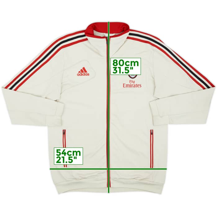 2012-13 AC Milan adidas Track Jacket - 9/10 - (L)