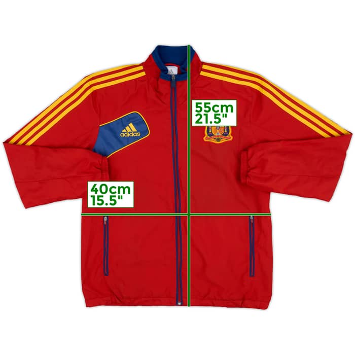 2012-13 Spain adidas Track Jacket - 8/10 - (M/L)