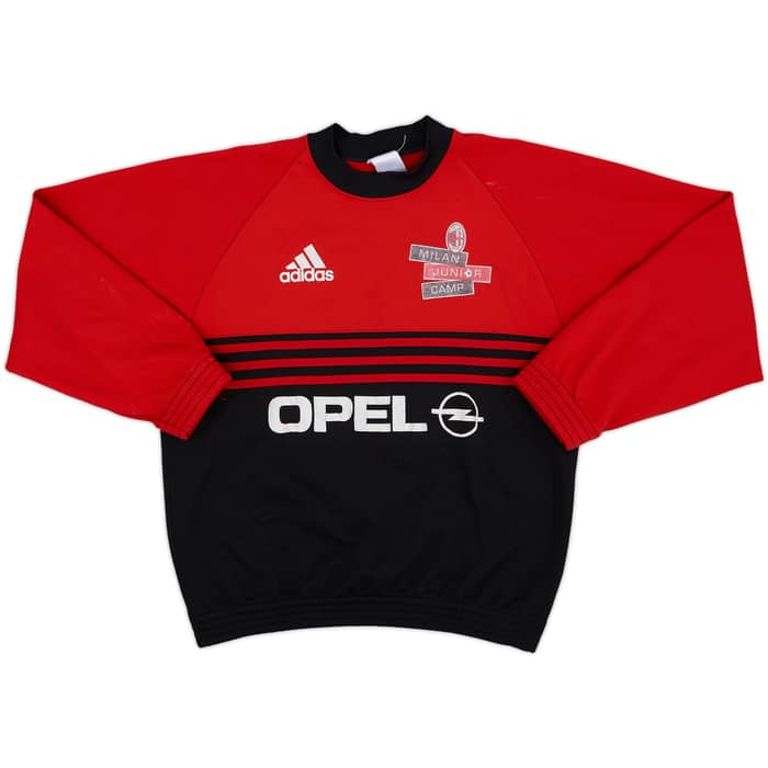 1998-99 AC Milan Junior Camp adidas Sweat Top - 5/10 - (XL.Boys)