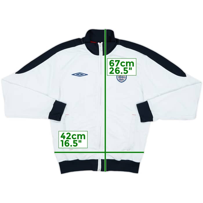 2007-09 England Umbro Track Jacket - 6/10 - (S)