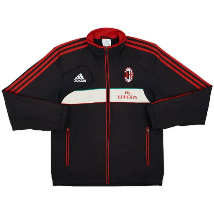 2012-13 AC Milan adidas Track Jacket - 6/10 - (S)